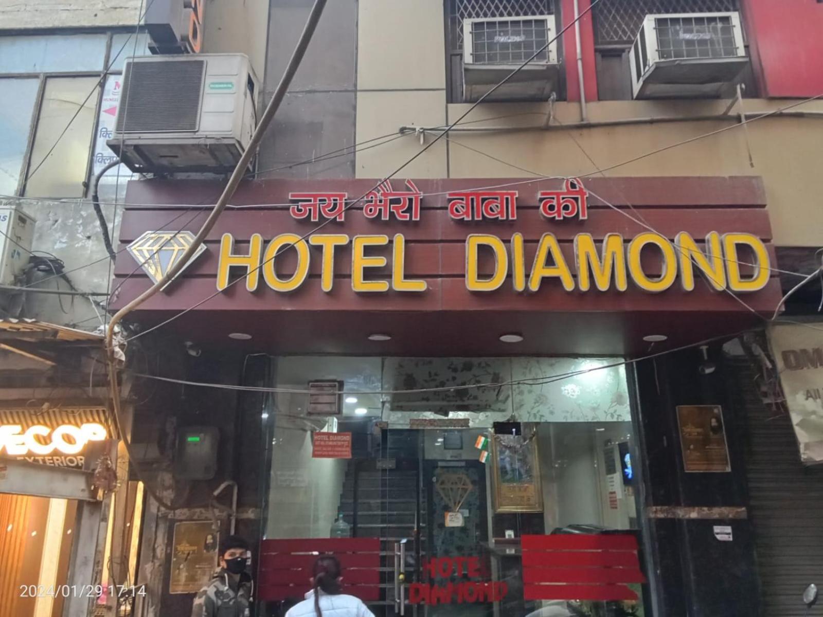 Hotel Diamond New Delhi Exterior photo